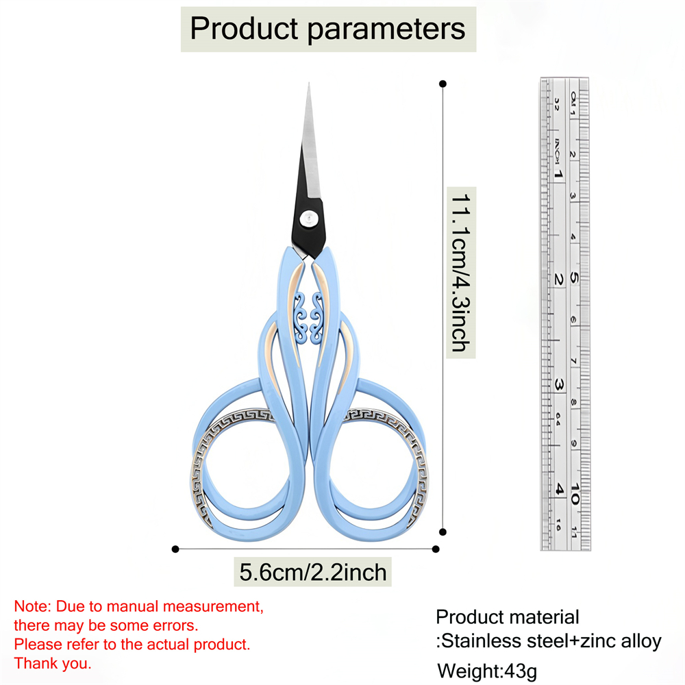 1PC， Sewing Scissors Embroider - Scissors Stainless Craft recension och pris