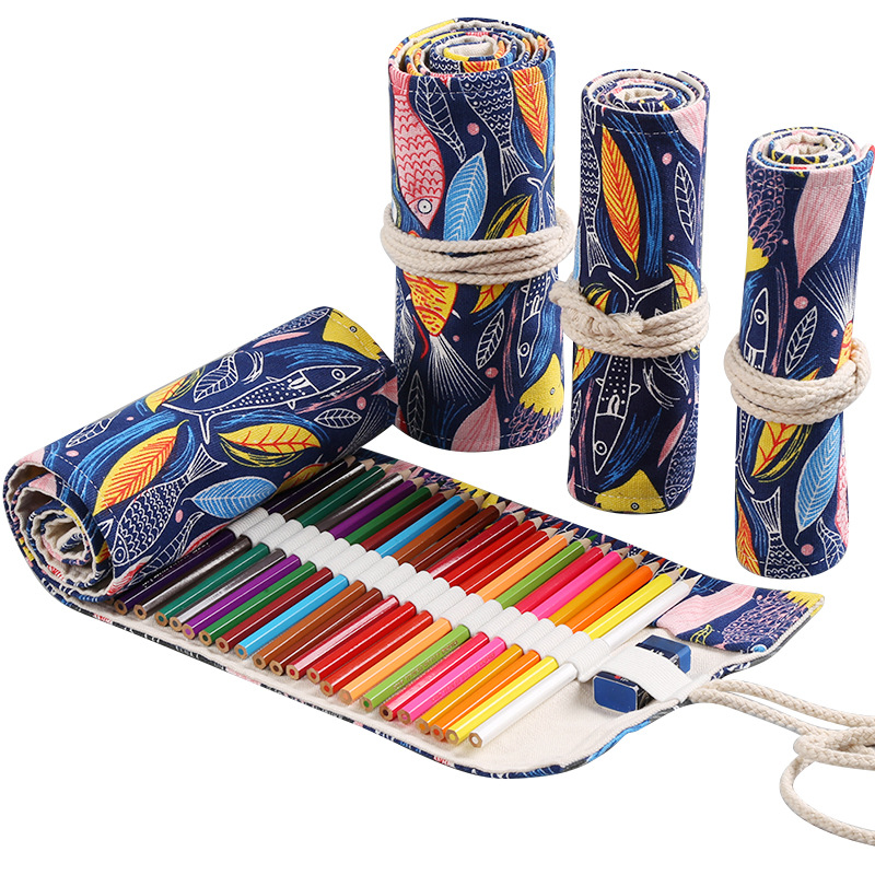 12/24/36/48/72 Hole Colorful C - Pen Pouch Roll recension och pris