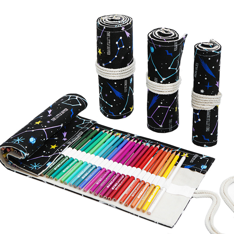 12/24/36/48/72 Hole Colorful C - Pen Pouch Roll recension och pris