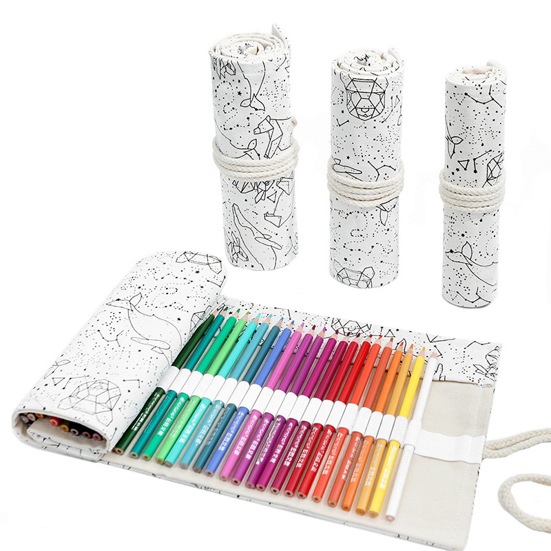 12/24/36/48/72 Hole Colorful C - Pen Pouch Roll recension och pris