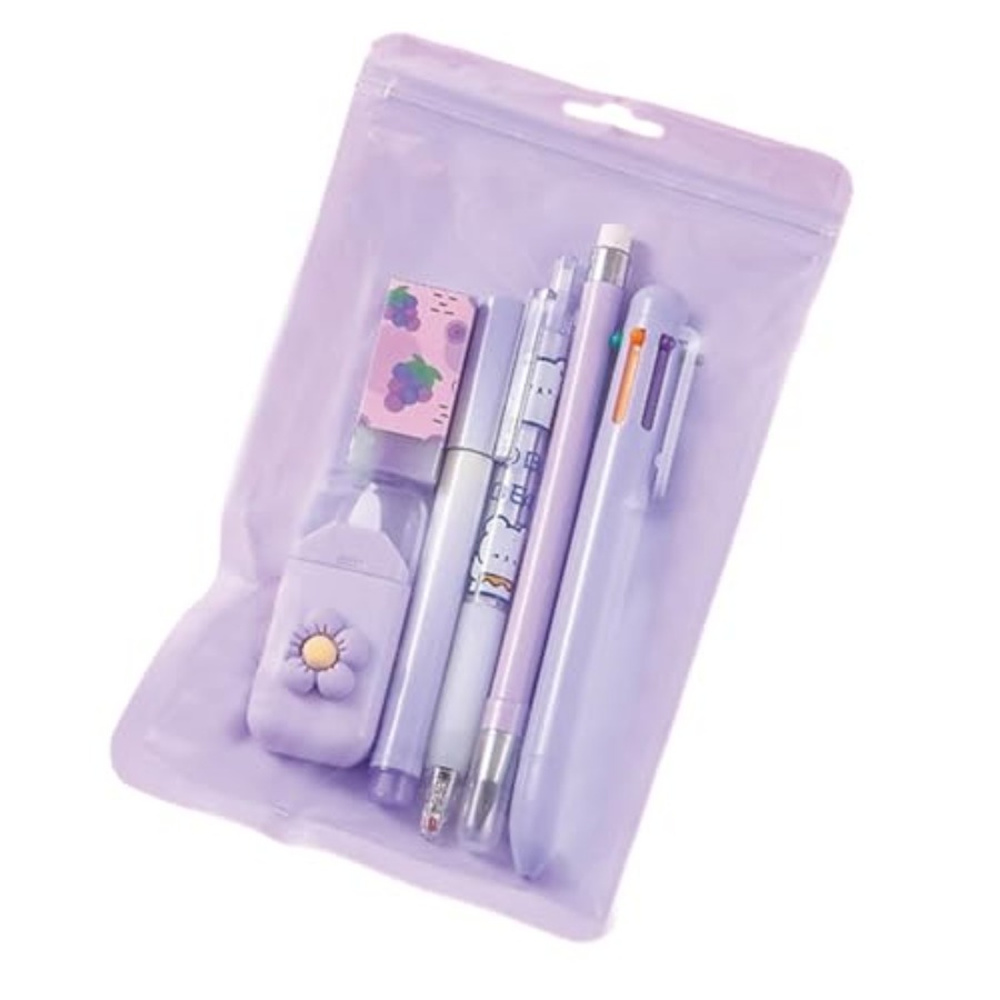 6 Pcs Cute Stationery Set for  - Gel Ink Pen Set recension och pris