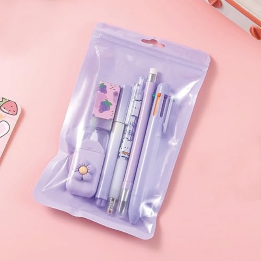 6 Pcs Cute Stationery Set for  - Gel Ink Pen Set recension och pris