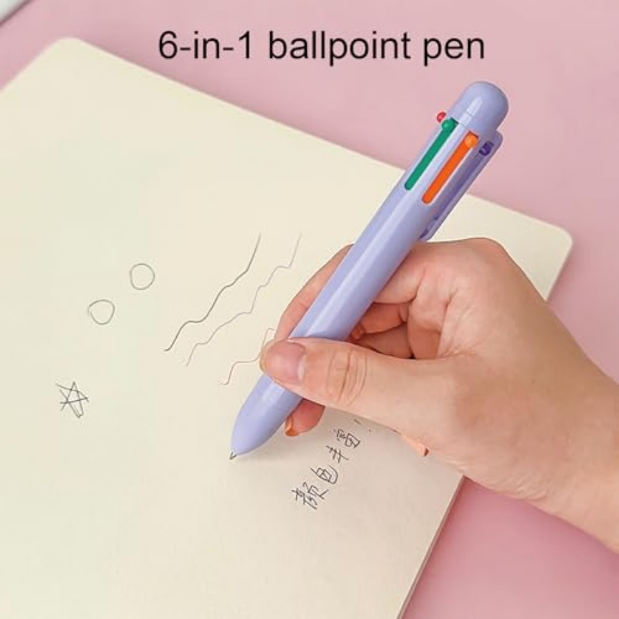 6 Pcs Cute Stationery Set for  - Gel Ink Pen Set recension och pris