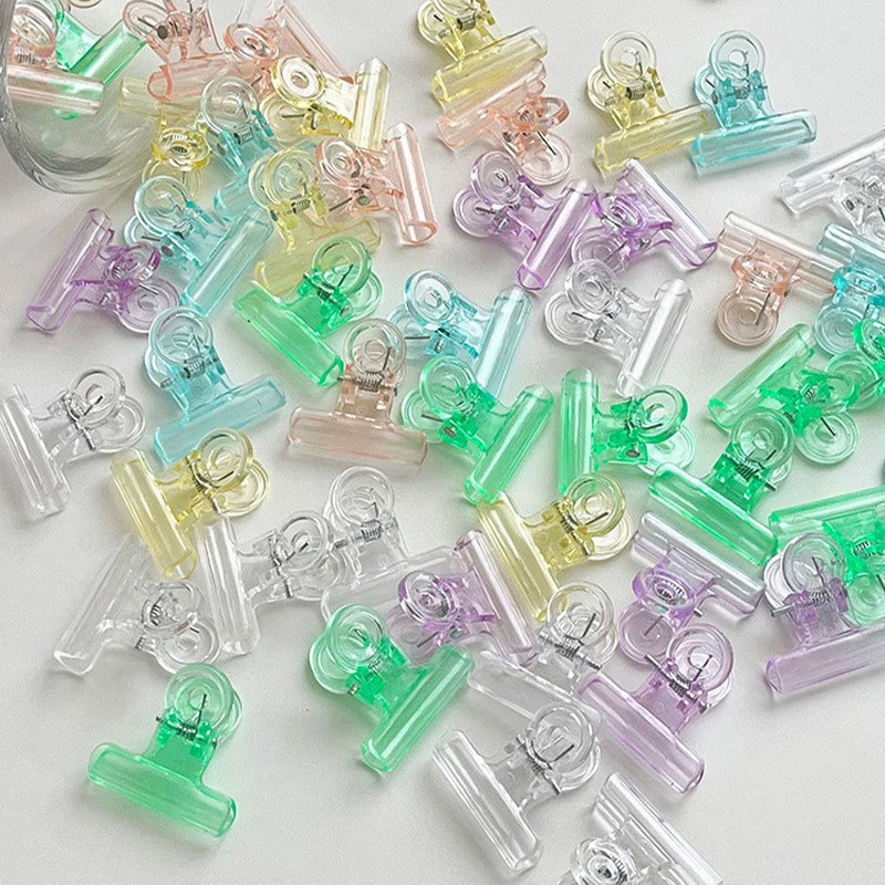 10/20pcs 31mm Candy Color Plas - Binder Clip Assorted recension och pris