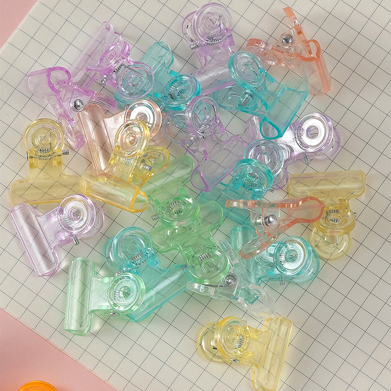 10/20pcs 31mm Candy Color Plas - Binder Clip Assorted recension och pris