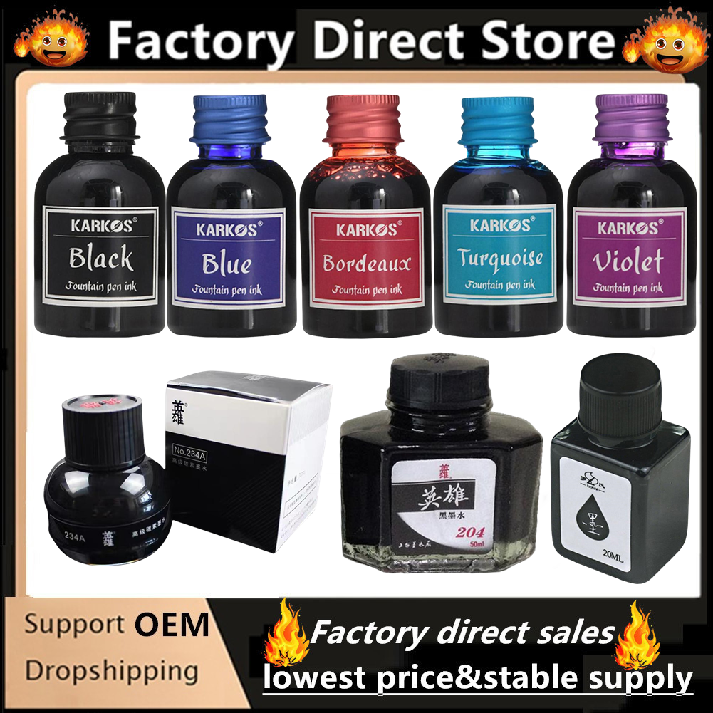 1 Bottle YingXiong Black Color - Calligraphy Ink Bottle recension och pris