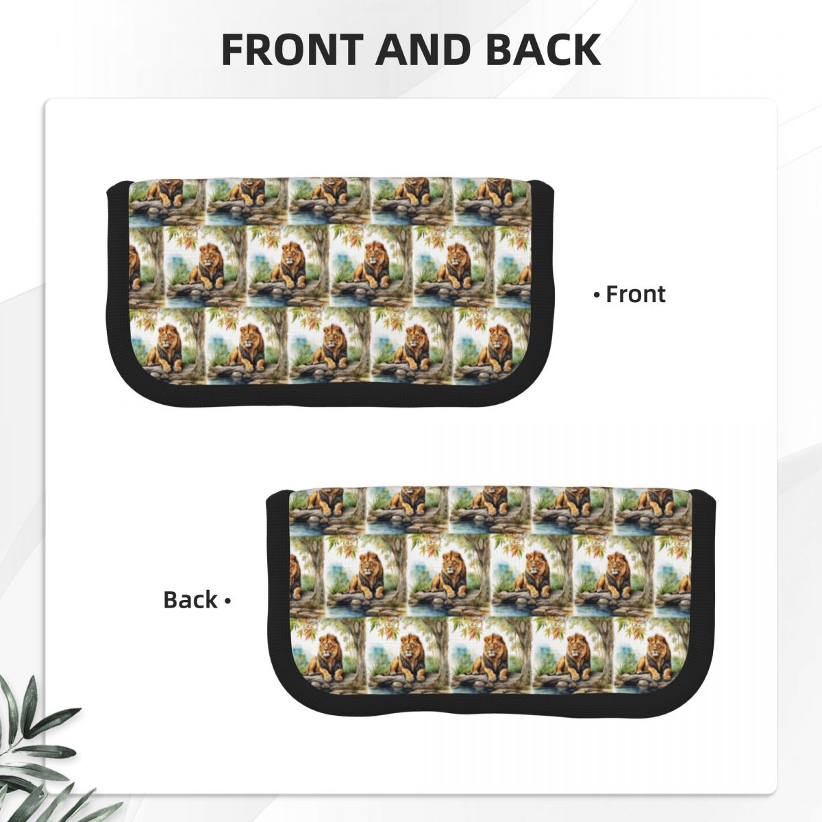A Lion In A Forest Pencil Case - Lion Stationery & Office Supply(Kunshan)Co.Ltd recension och pris