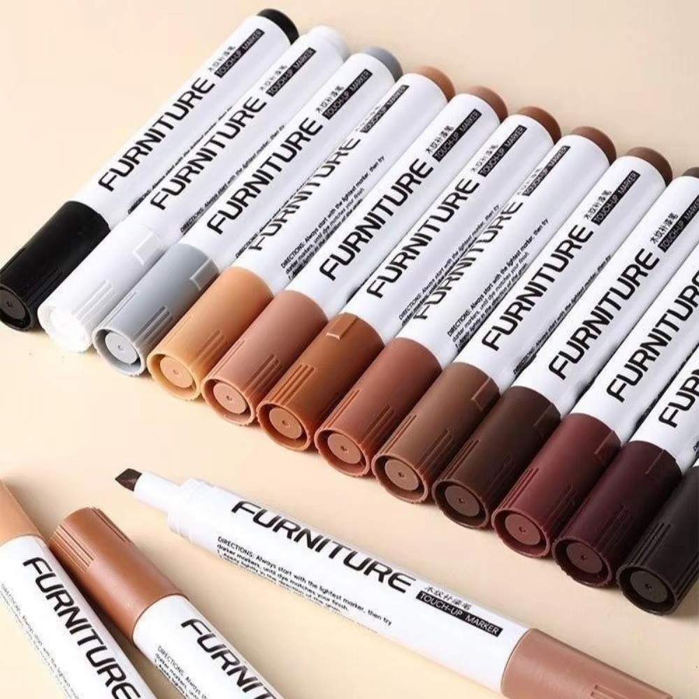 12pcs/set Waterproof Wood Furn - Whiteboard Marker Set recension och pris