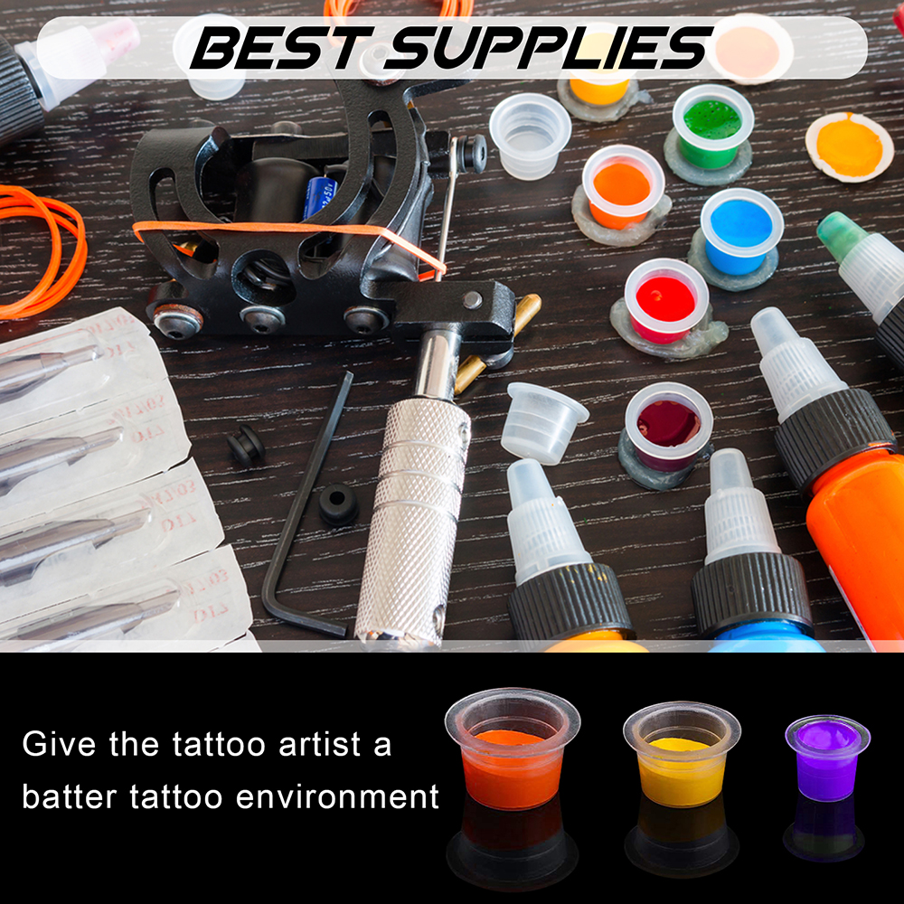 300/100pcs Disposable Tattoo I - Calligraphy Ink Bottle recension och pris
