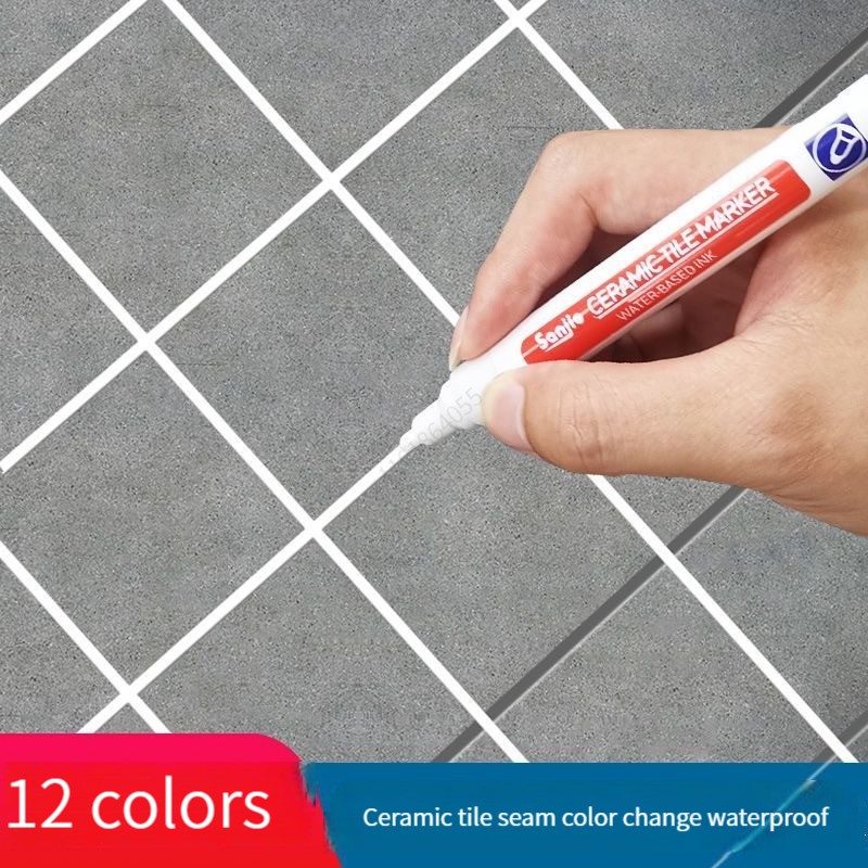 12 Color Waterproof White Grou - Whiteboard Marker Set recension och pris