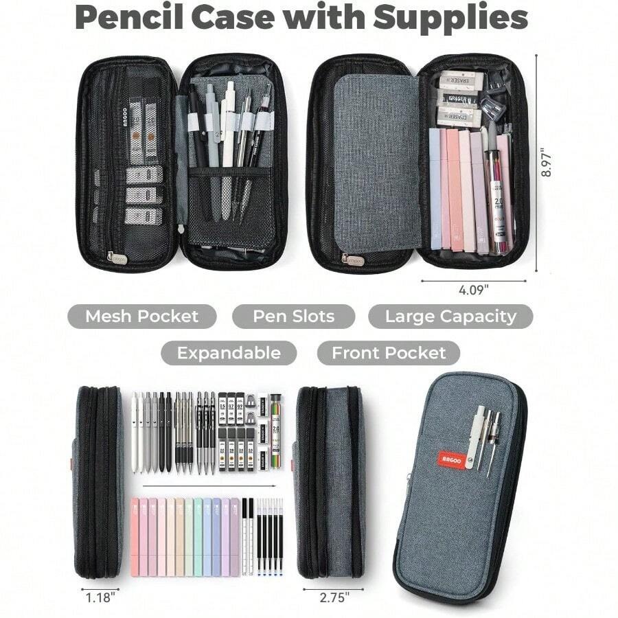 45 PCS School Supplies With Pe - Gel Ink Pen Set recension och pris