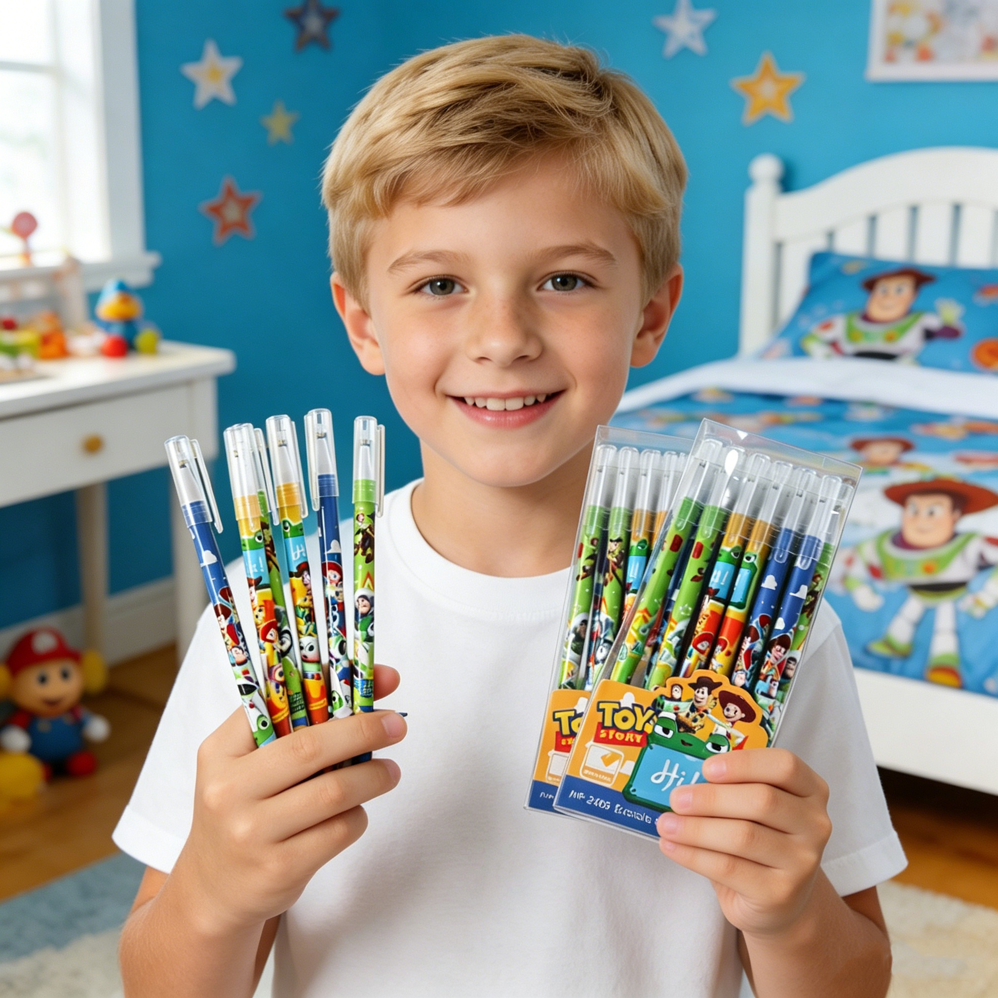 New 6/24pcs Toy Story Magic Er - Gel Ink Pen Set recension och pris