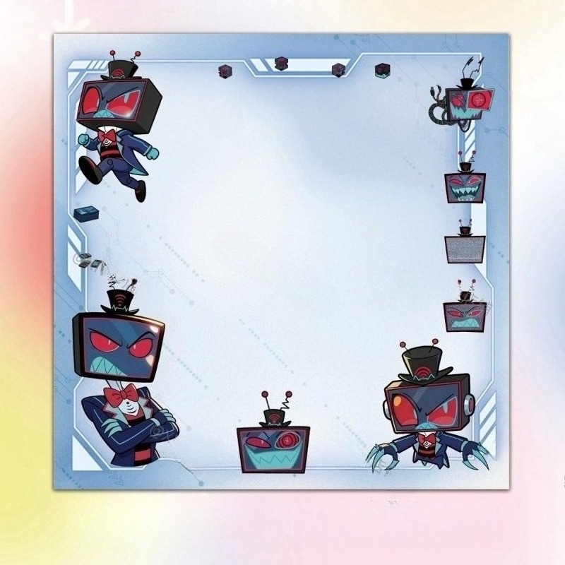4Pcs Hazbin Hotel Zestial & Al - Stationery Warehouse recension och pris