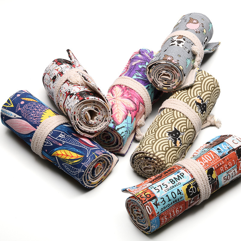 12/24/36/48/72 Hole Colorful C - Pen Pouch Roll recension och pris