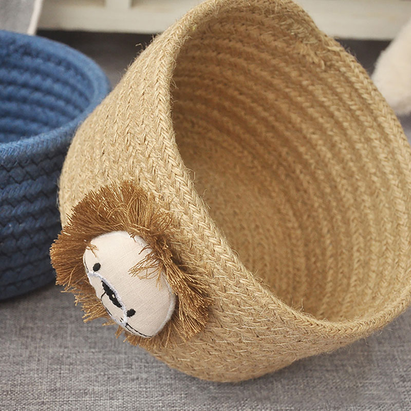 Cartoon Lion Woven Storage Bas - Lion Stationery & Office Supply(Kunshan)Co.Ltd recension och pris