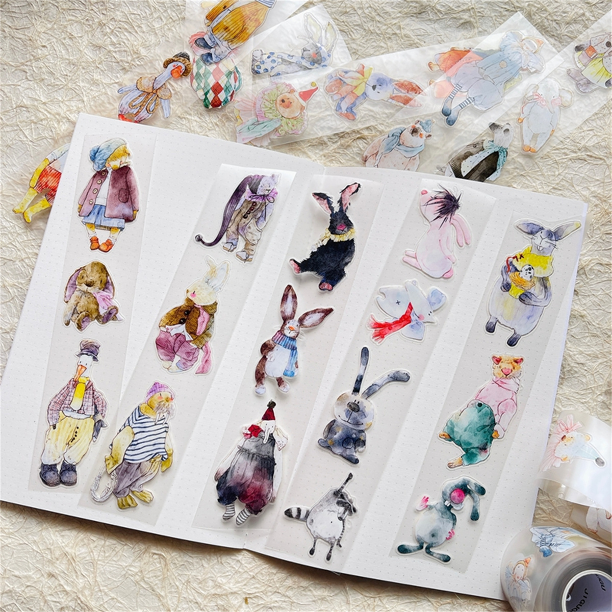 DingDing Studio Vintage Lovely - Washi Tape Set recension och pris