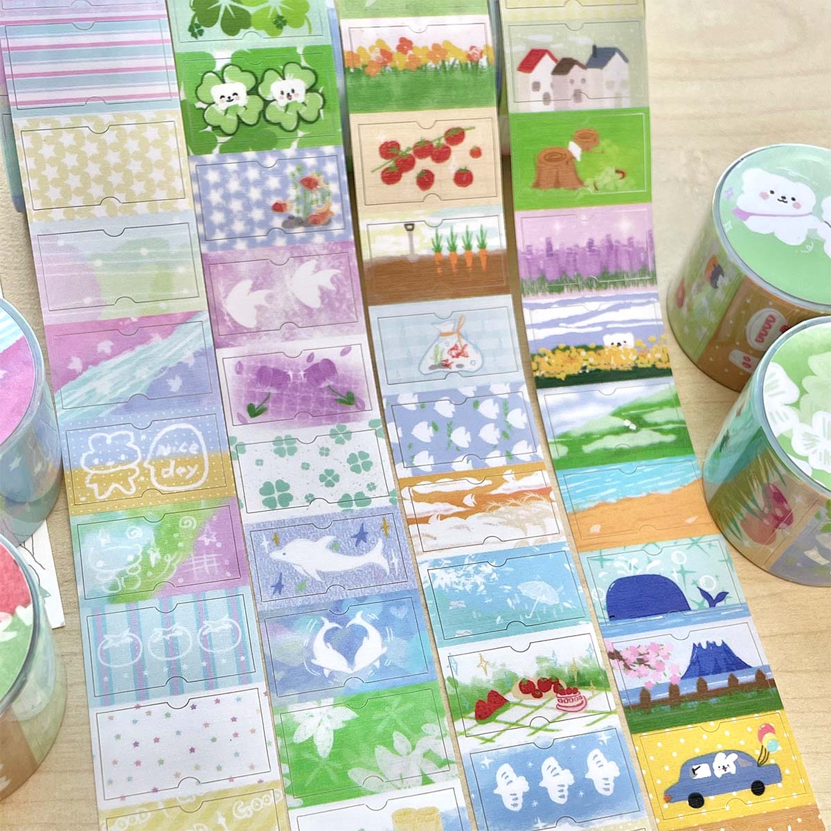 Salt Style Deco Label Sticker  - Label Printer Tape recension och pris