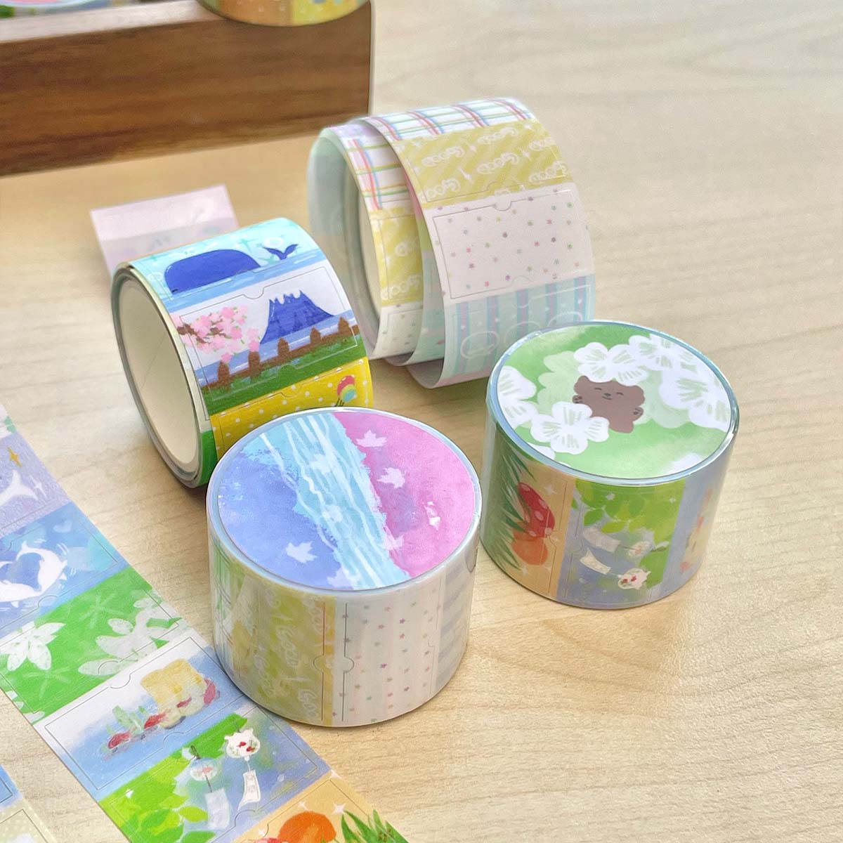 Salt Style Deco Label Sticker  - Label Printer Tape recension och pris
