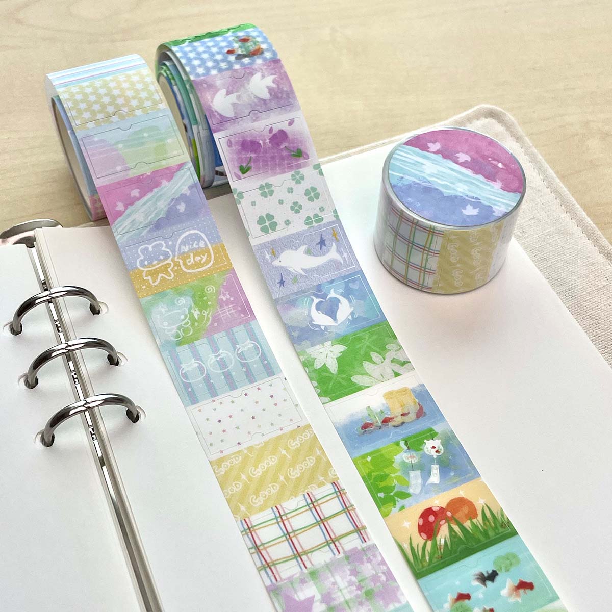 Salt Style Deco Label Sticker  - Label Printer Tape recension och pris