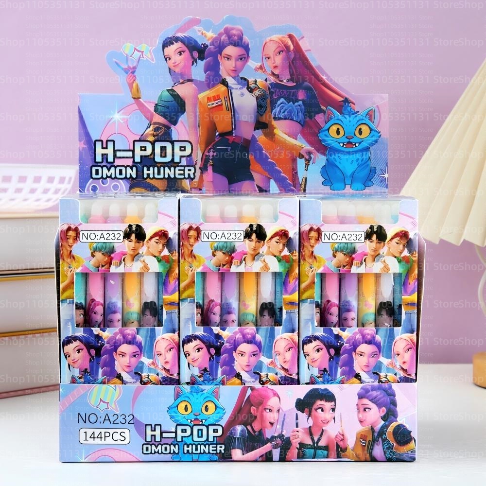 Anime Girl Group Erasable Pens - Gel Ink Pen Set recension och pris