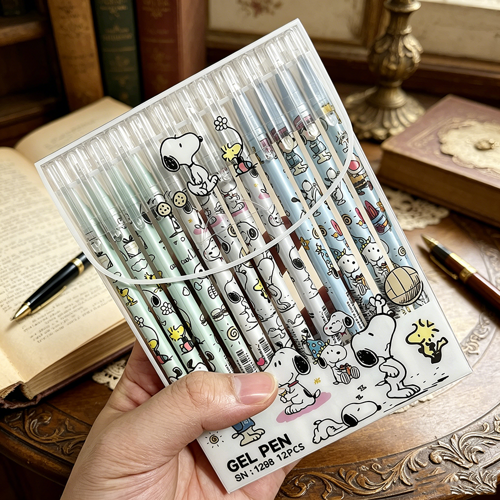 12pcs Snoopy Premium Erasable  - Stationery Supply recension och pris