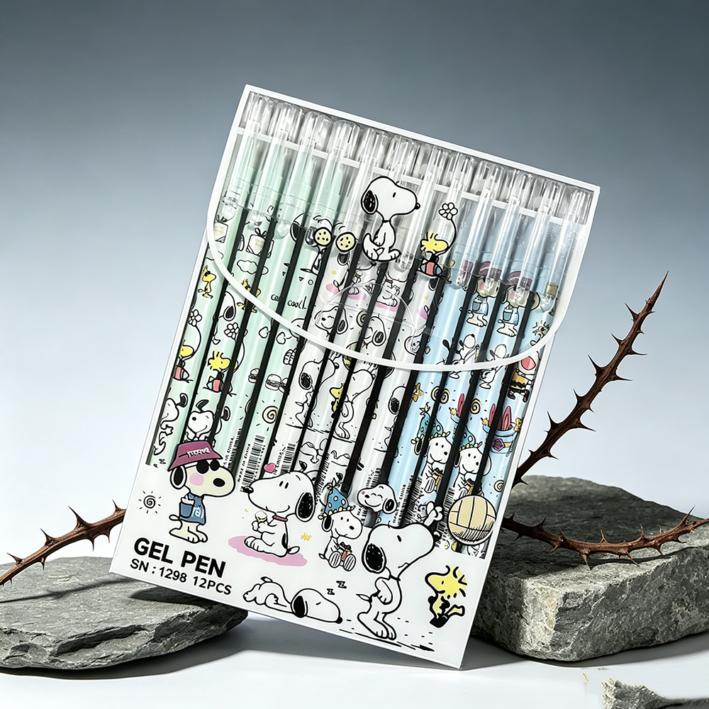 12pcs Snoopy Premium Erasable  - Stationery Supply recension och pris