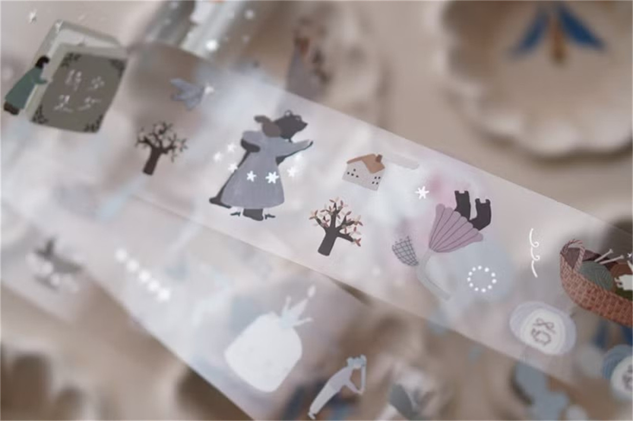1 Loop Ivy Snow Vintage A Love - Washi Tape Set recension och pris