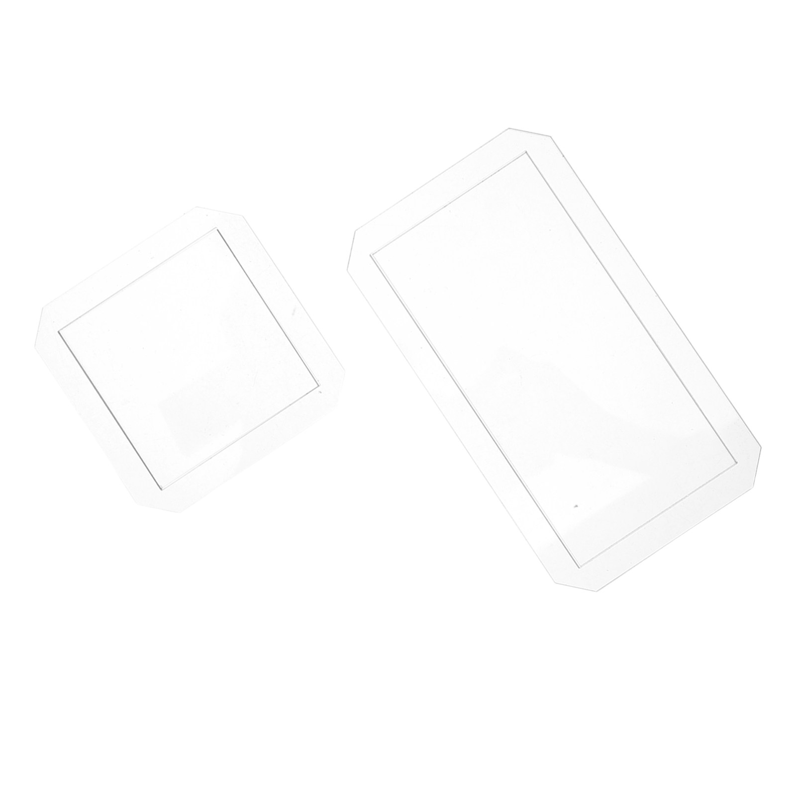 4Pcs Acrylic Quilting Template - Ruler Set Transparent recension och pris