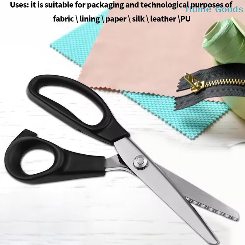 Stainless Steel Pinking Shears - Scissors Stainless Craft recension och pris