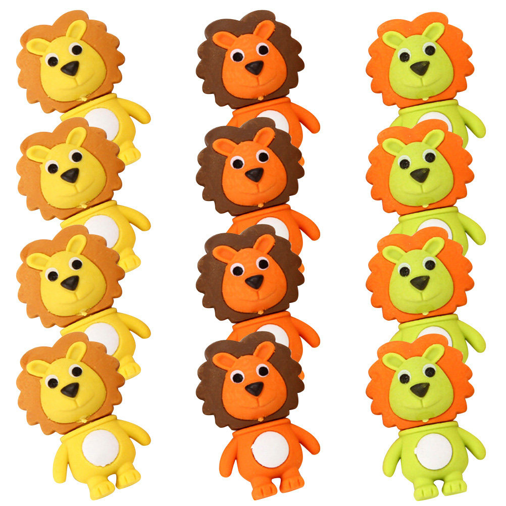 20Pcs Lion Rubber Erasers Cart - Lion Stationery & Office Supply(Kunshan)Co.Ltd recension och pris