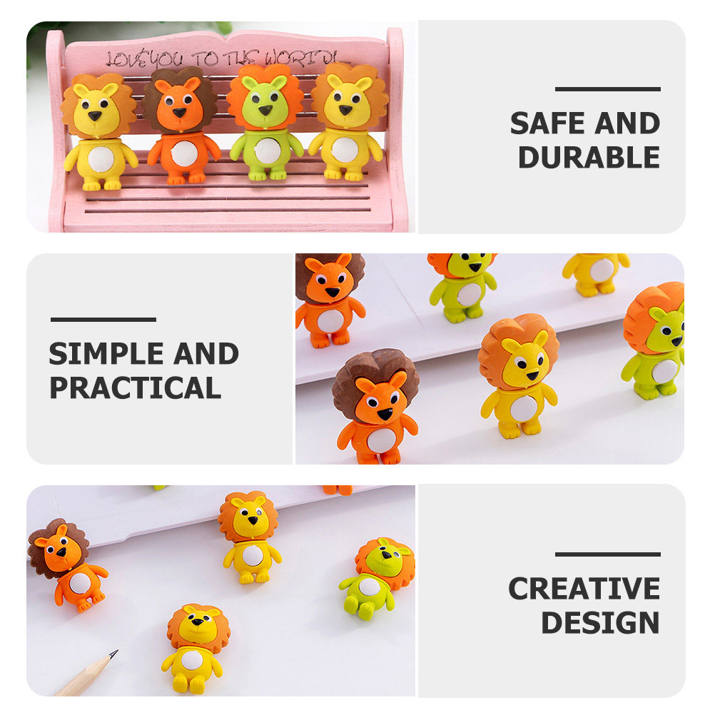 20Pcs Lion Rubber Erasers Cart - Lion Stationery & Office Supply(Kunshan)Co.Ltd recension och pris