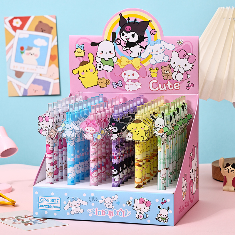 48pcs Gel Pen Kuromi KT My Mel - Stationery Warehouse recension och pris