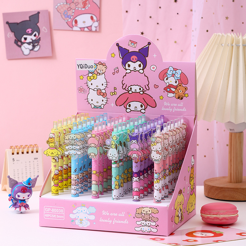 48pcs Gel Pen Kuromi KT My Mel - Stationery Warehouse recension och pris
