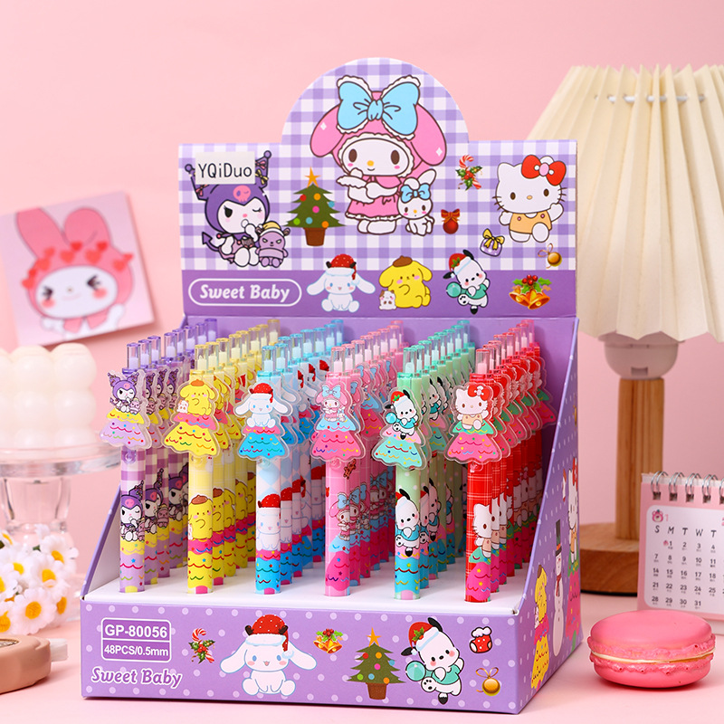 48pcs Gel Pen Kuromi KT My Mel - Stationery Warehouse recension och pris
