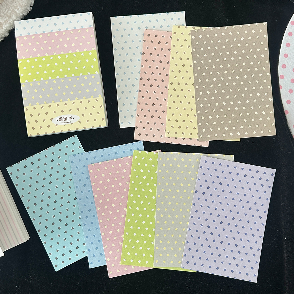 A7 Polka Dot Memo Pad Tearable - Graph Paper Pad recension och pris