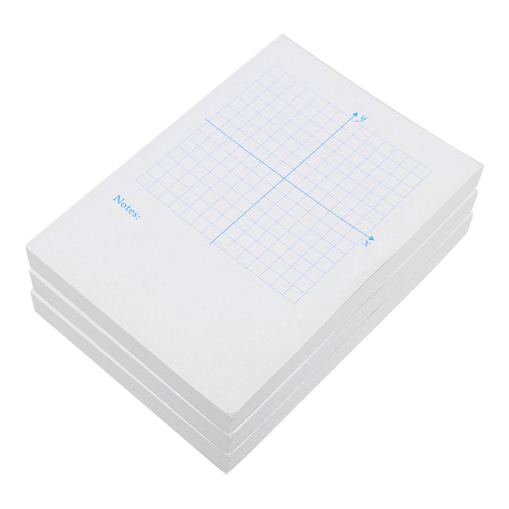 3Pcs Math Coordinate Practice  - Graph Paper Pad recension och pris