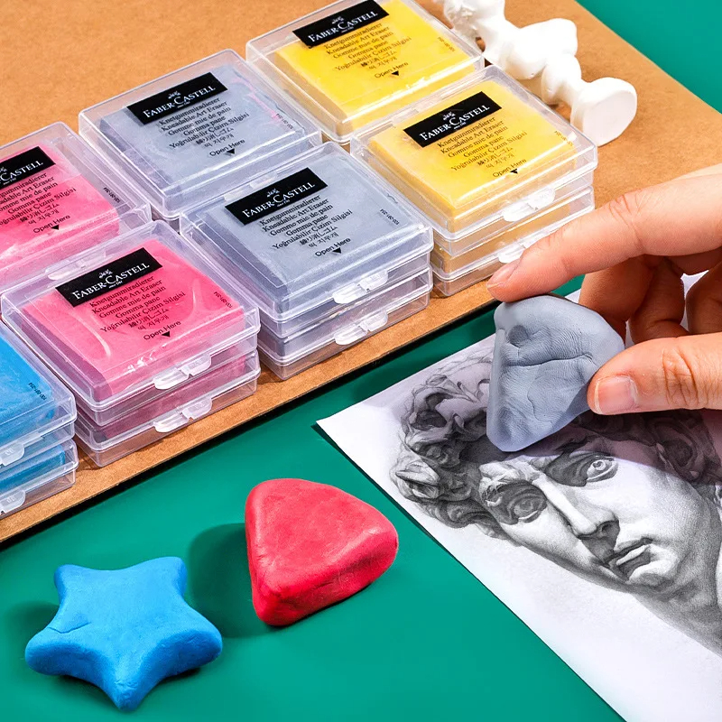 Faber-Castell 2pcs Drawing Art - Rubber Eraser Kneaded recension och pris
