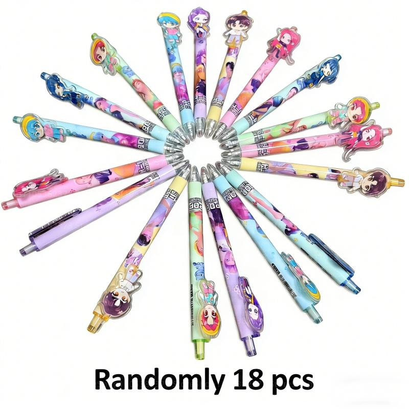 6/12/18Pcs 0.5mm Black Gel Pen - Gel Ink Pen Set recension och pris